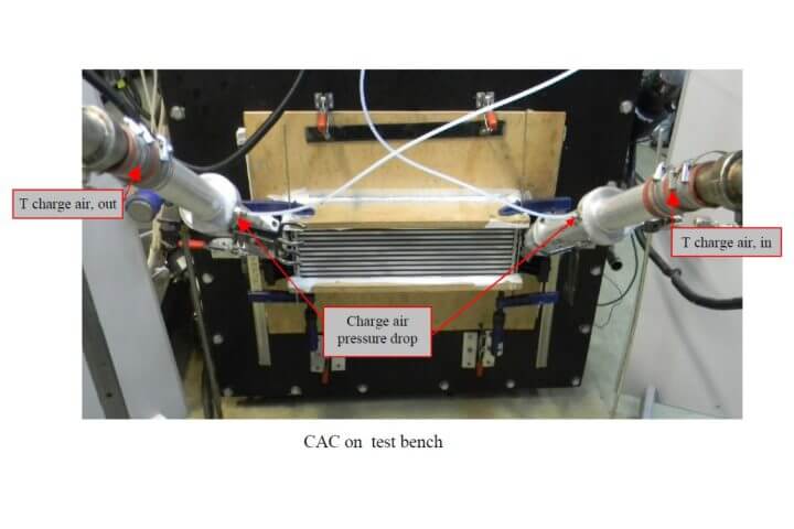 CAC on test bench